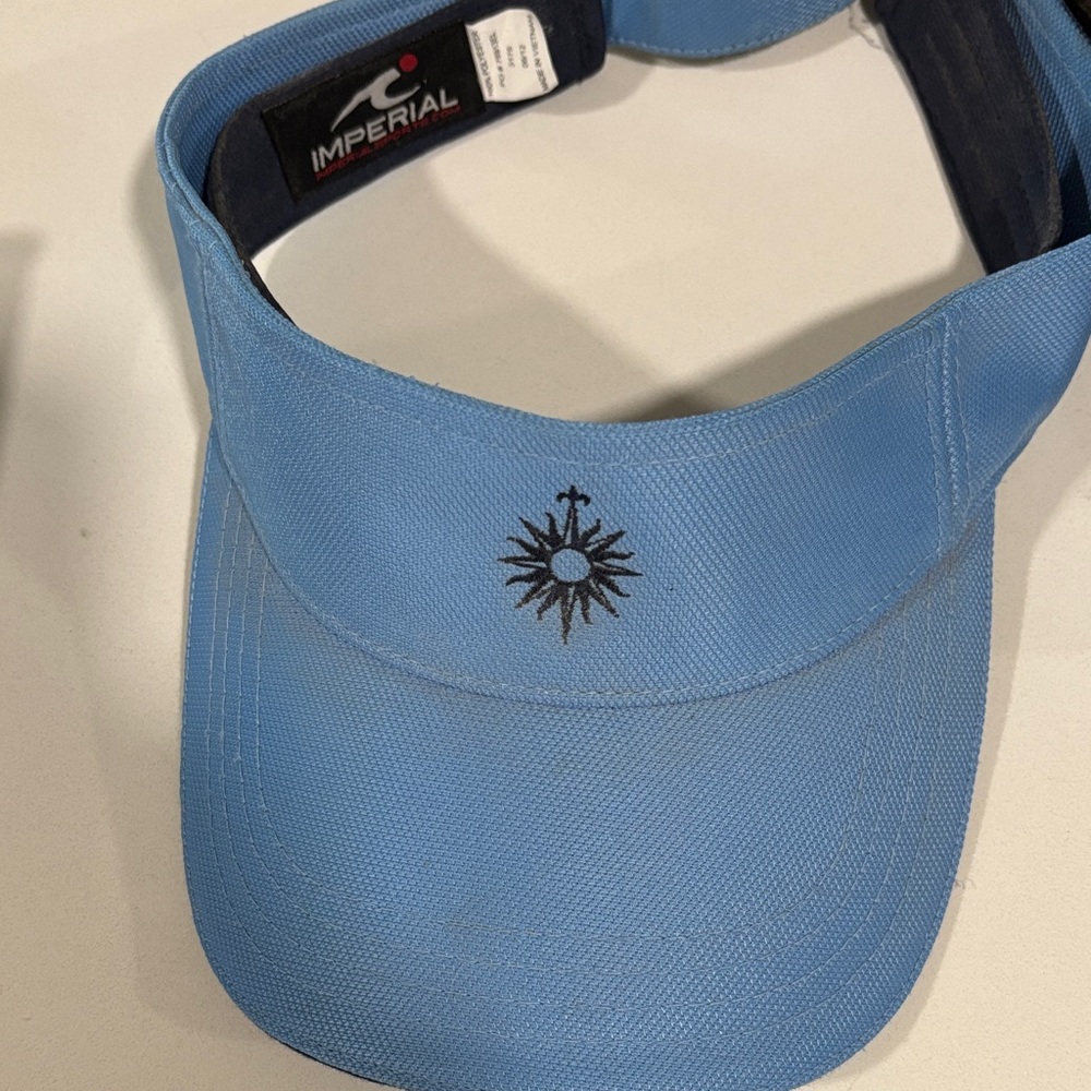 Imperial Light Blue Sunburst Visor